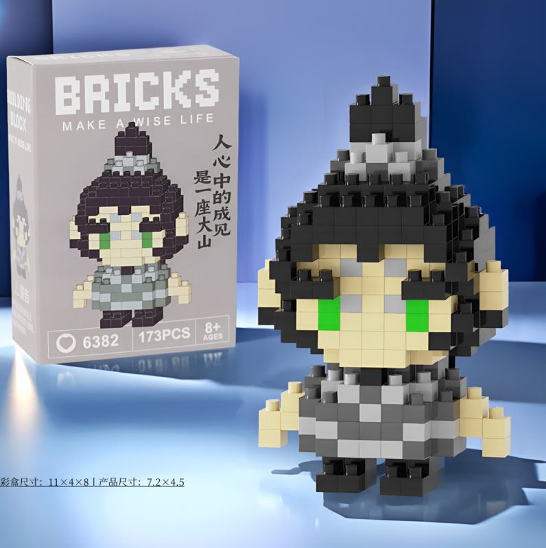 レゴビルディングブロック、小さな粒子ビルディングブロック、ステッチ漫画ブラインドボックスビルディングブロック、男の子と女の子向けの子供用知育玩具と互換性があります。|undefined