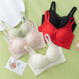 调整型文胸;无钢圈文胸;无痕文胸