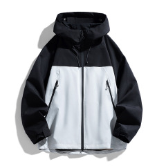 男女兼用ジャケット、2025年春秋新作アウトドア防風防水登山服、カップルジャケットトップス