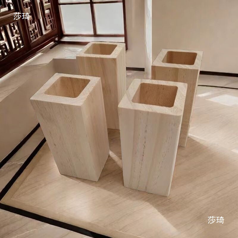 テーブル脚パッド、無垢材ベッド脚、テーブルと椅子のソファ脚、テーブル脚の高さ、家具の高さ、ベッド脚パッド|undefined