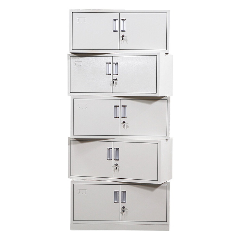 File Cabinet, Thickened Iron Cabinet, Steel Financial Document Cabinet, Separate Voucher Cabinet, Thickened Drawer with Lock, Office Low Cabinet