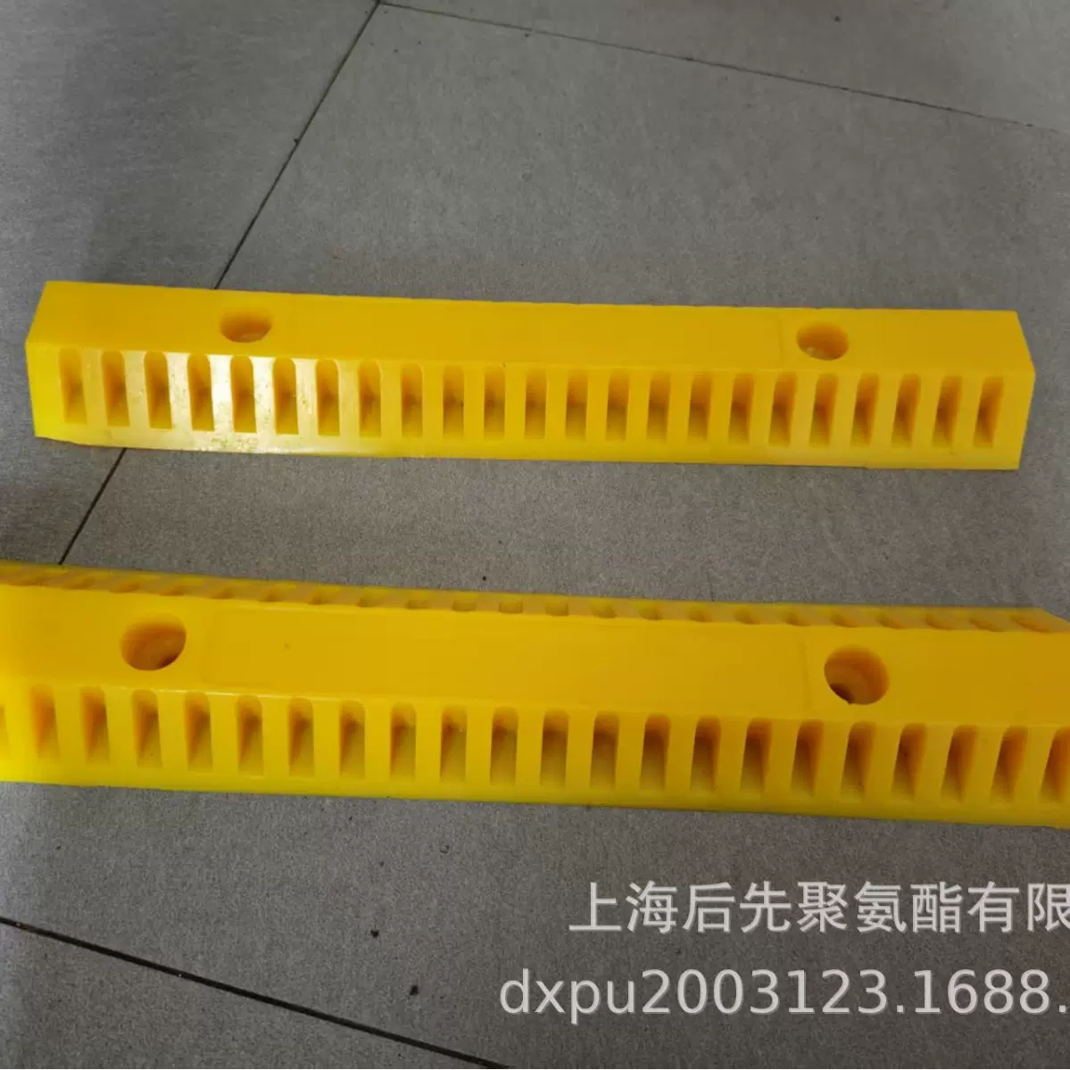 停车专用聚氨酯阻挡器，停车安全识别装置 优力胶阻挡器，耐压