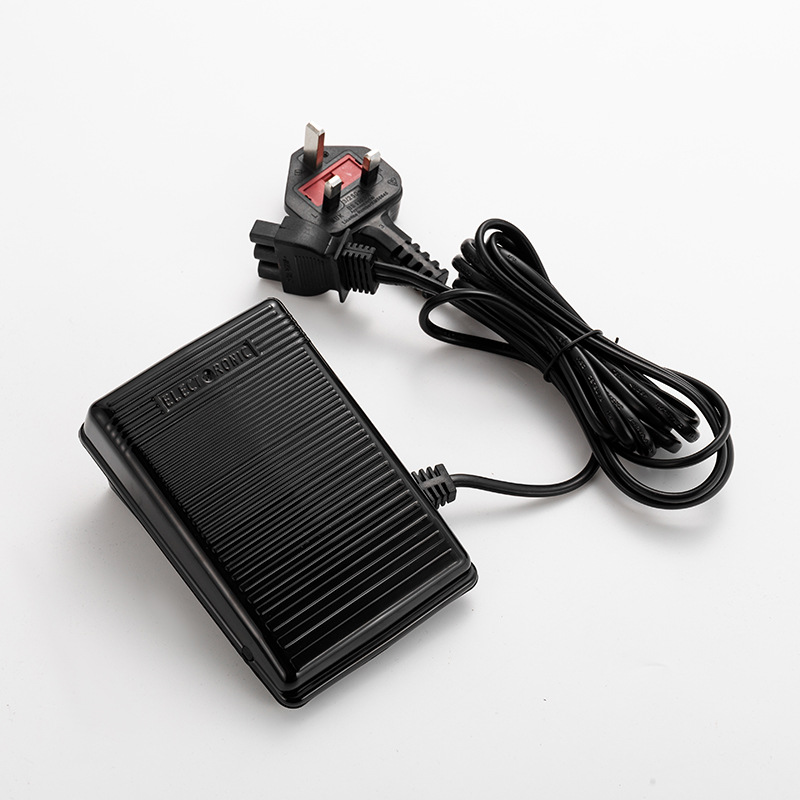 家用多功能缝纫机配件 脚踏板 控制器 英式一体插头 胜家尾插110V