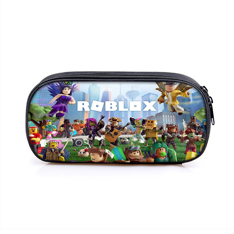 新しい roblox 単層鉛筆バッグ Roblox ポリエステル垂直正方形文具バッグ韓国語版子供の鉛筆バッグ|undefined