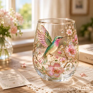 �羳Hummingbird Morning Bliss Glass Cup���B������ʿ�ɲ�����