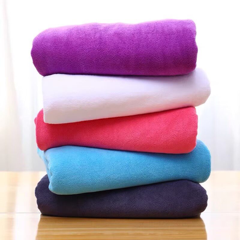 Barbería toallas absorbentes de agua toallas de cama salón de belleza gran fibra toallas de baño lavado de la cara natación limpieza especial