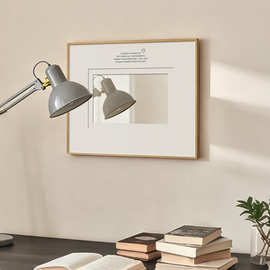 极简小众壁挂镜子墙面装饰镜卧室挂画客厅床头柜桌面壁饰创意布置