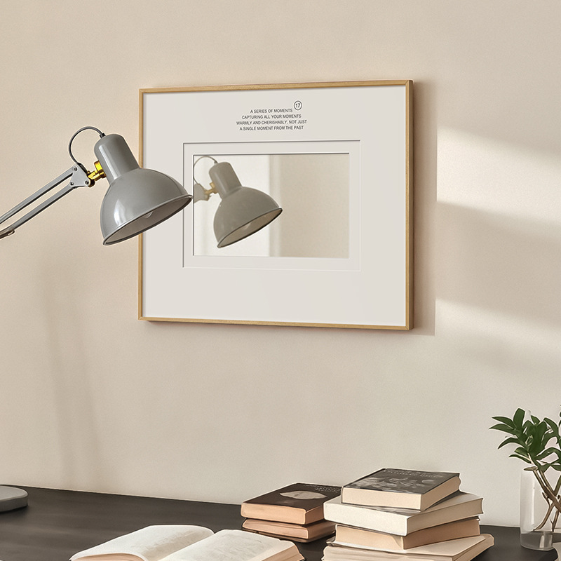 Minimalist Niche Wall-Mounted Mirror Wall Decoration Mirror Bedroom Hanging Painting Living Room Bedside Table Desktop Wall Decoration Creative Arrangement Minimalist Niche Wall-Mounted Mirror Wall Decoration Mirror Bedroom Hanging Painting Living Room Bedside Table Desktop Wall Decoration Creative Arrangement