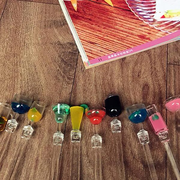 Acrylic creative mixing stick