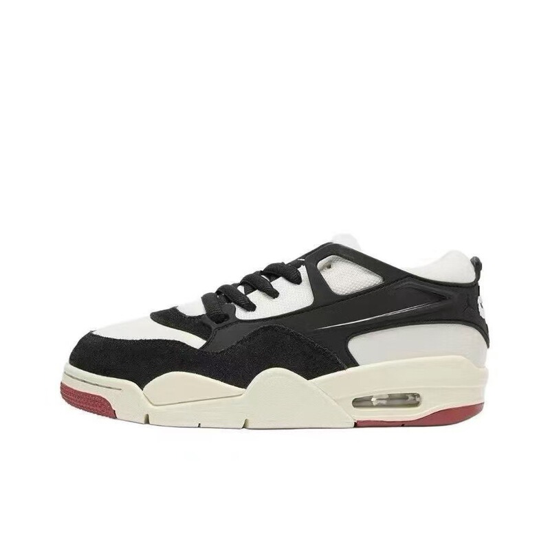 莆田 aj4 RM 共同ブランドの人気のレトロなロートップバスケットボールシューズ、男性と女性のカップル向け、キャンパスカジュアルで多用途なスポーツスニーカー|undefined