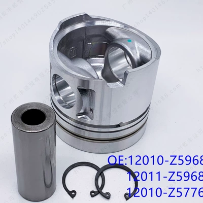 For NISSAN FE6T-NEW PISTON 12010-Z5968 pentagram combustion chamber PISTON