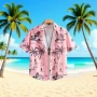 夏威夷印花夏季海边衬衫
