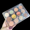 Transparent eyeshadow palette, shiny nail sequins, eye shadow, 2022 collection, 12 colors, wholesale