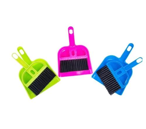 Pet broom mini dustpan set plastic dustpan set household small broom dustpan student garbage shovel set
