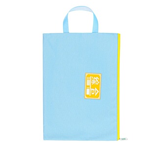 Subject Classification File Bag Student Waterproof Thickened Large Capacity Stationery Storage Bag A4 Zipper Portable Oxford Bag