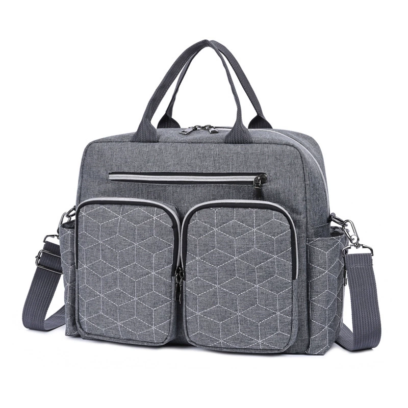 Сумка через плечо, горизонтальная версия, сумка для беременных с двойным карманом, вышитая сумка для мамы в стиле внешней торговли, легкая сумка для беременных для женщин