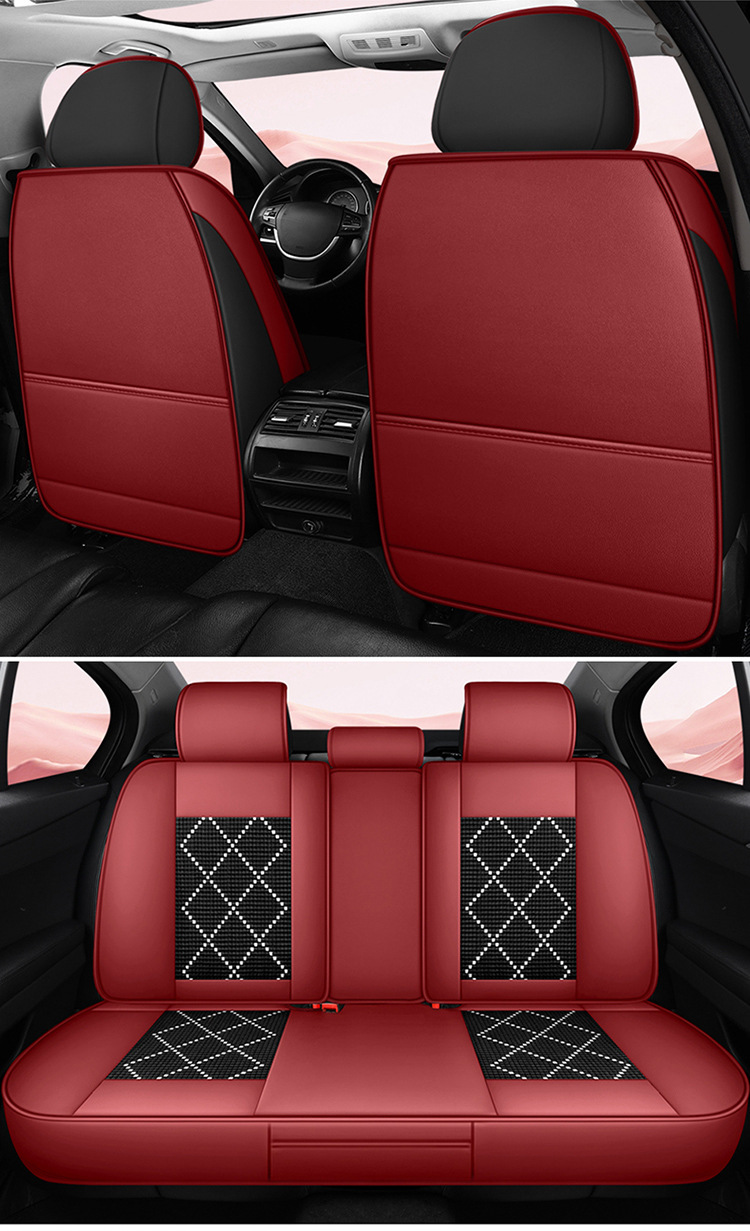 Car seat cushion full leather large surround seat cushion new car seat cushion manufacturers wholesale four seasons universal