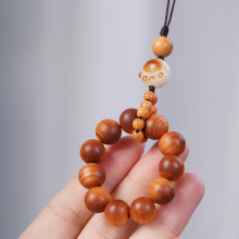 陈化柏木DIY炭烧猫爪款手机挂件挂饰规格1.0男女念珠装饰厂家E18