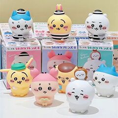 Jiyikawa ブラインドボックスフレンズシリーズ Xiaobaji Yusaqi 周辺機器かわいい人形人形装飾品女性ギフト