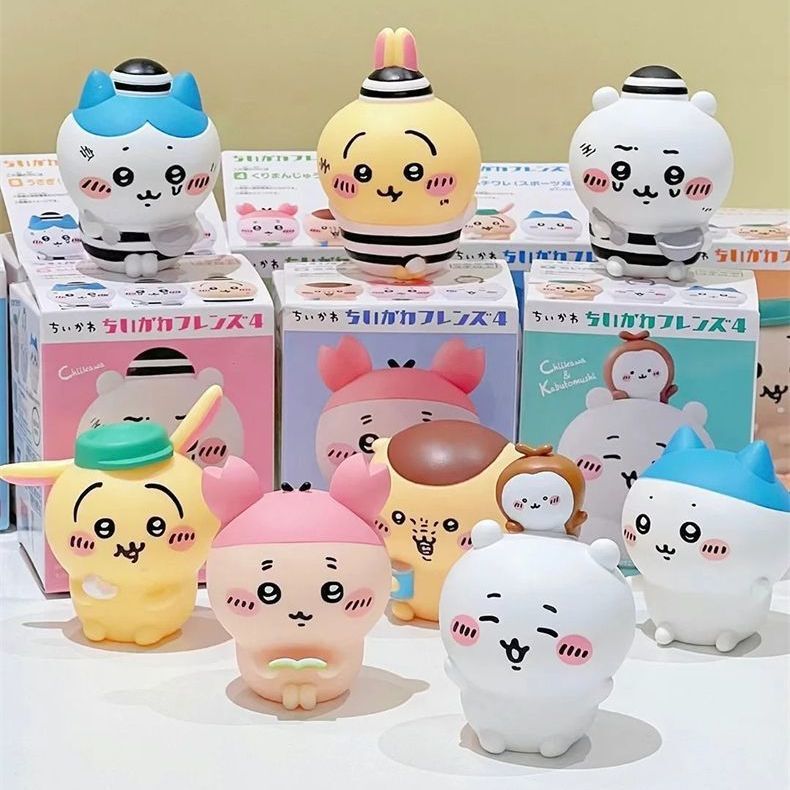 Jiyikawa ブラインドボックスフレンズシリーズ Xiaobaji Yusaqi 周辺機器かわいい人形人形装飾品女性ギフト|undefined