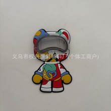 厂家批发箱包配饰糖果色卡通米老鼠滴塑橡胶圆形创意闪光 灯壳标