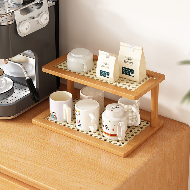 New Cup Holder Storage Rack Dining Table Countertop Cup Storage Desktop Tea Cup Water Cup Coffee Cup Tea Set Display Rack