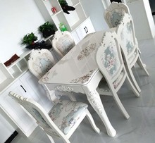 餐桌欧式风格欧式餐桌椅组合小户套装实木吃饭餐饮桌子餐桌椅