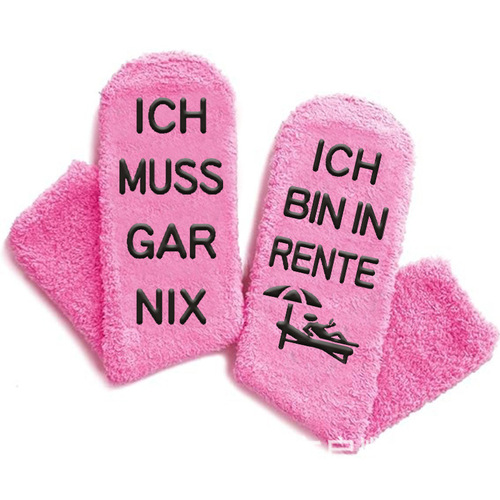 Lint-free Coral Velvet Cake Socks | European & American Casual Socks | Anti-Slip Lettered Glue-Attached Floor Socks