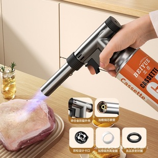 Flame Torch Liquefied Point Tank Flame Grill Gun Spray Gun Burning Pig Hair Gas Cassette Welding Gun Baking Lighter