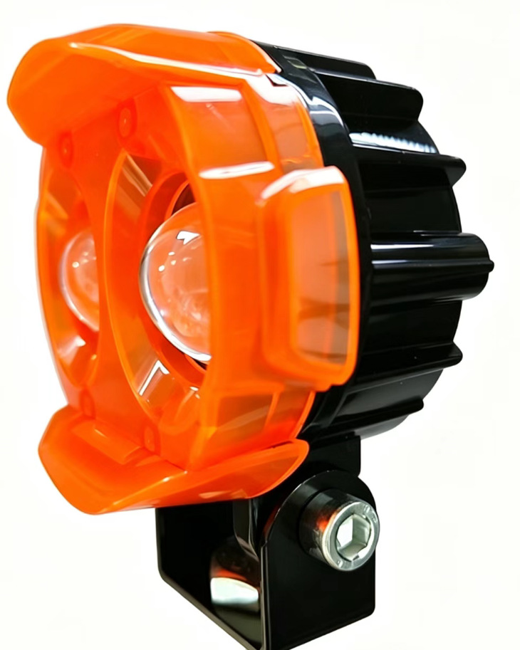 Dual-Eye Waterbird Spotlight for Motorcycles and Electric Vehicles, Led High-Brightness Waterproof Modified Mini Spotlight