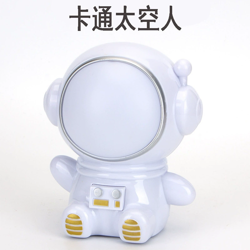 Creative space astronaut, teaching night light, table lamp, lantern for bed, eyes protection, Birthday gift