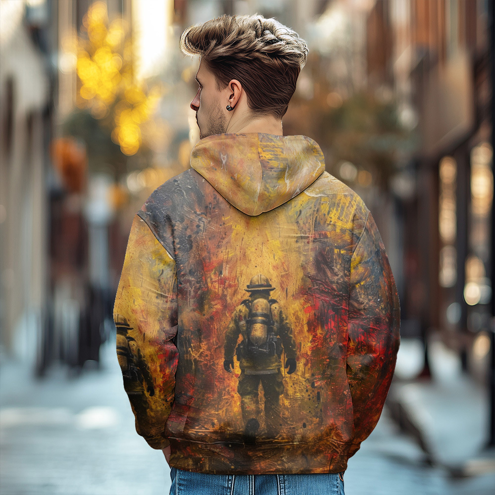 Cardigan con cappuccio da uomo con zip per inverno_voghion.com