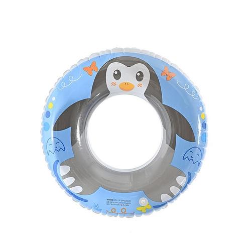 Children's Frog Penguin Print Swim Ring Thickened Inflatable Baby Underarm Ring Children's Life Jacket
