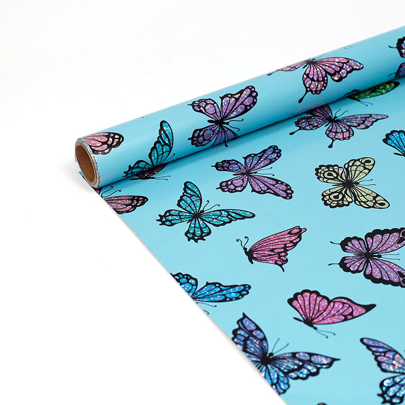 Mariposa Flotando / Rollo; 0.43m x 3m (Rollo, Envuelto en Plástico Retráctil)