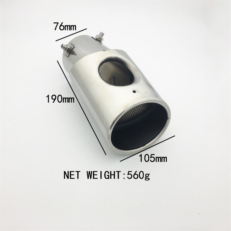 Suitable for Toyota, Honda Highlander, Crv, Kia Sportage, Rav4 Exhaust Tips, and Chery Tiggo 7, Tiggo 5X Exhaust Tips