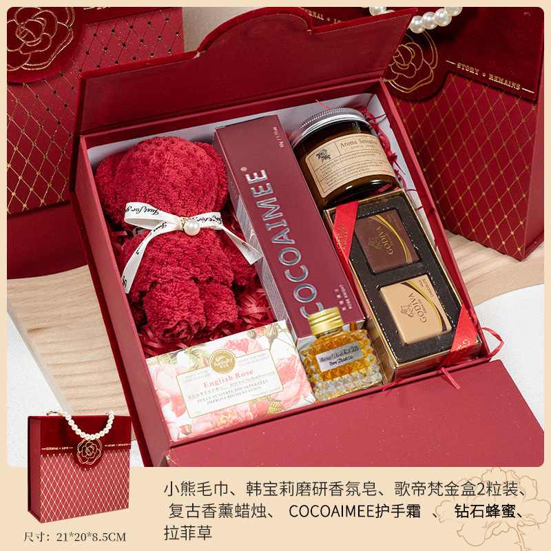 ツバキの花の結婚のお土産セットの完成品はお客様にお連れします。|undefined