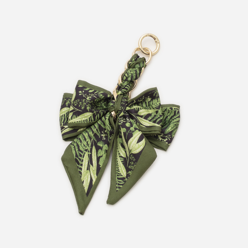 Bolsa de cadena de extensión bolsa de nudo de arco con bolsa de cadena colgante correa de cadena DIY bolsa cadena ajustable hombro alargado axila