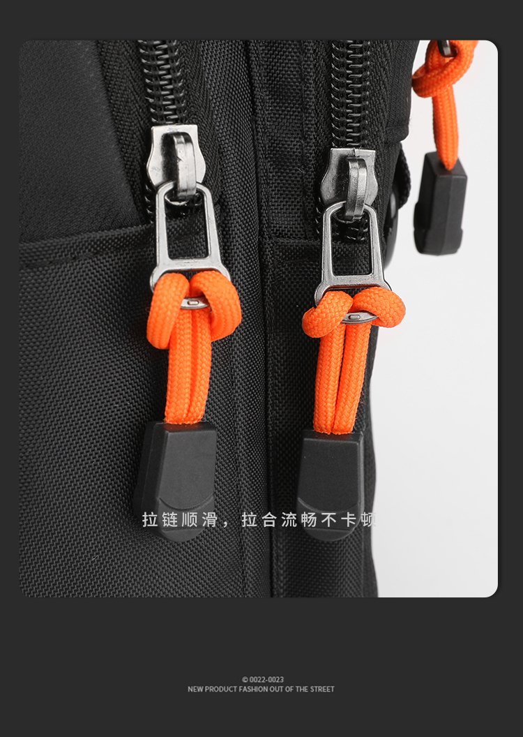 Men's travel and casual chest bags, outdoor sports crossbody bags, direct sales from the manufacturer, water-resistant high-quality single-shoulder bags undefined