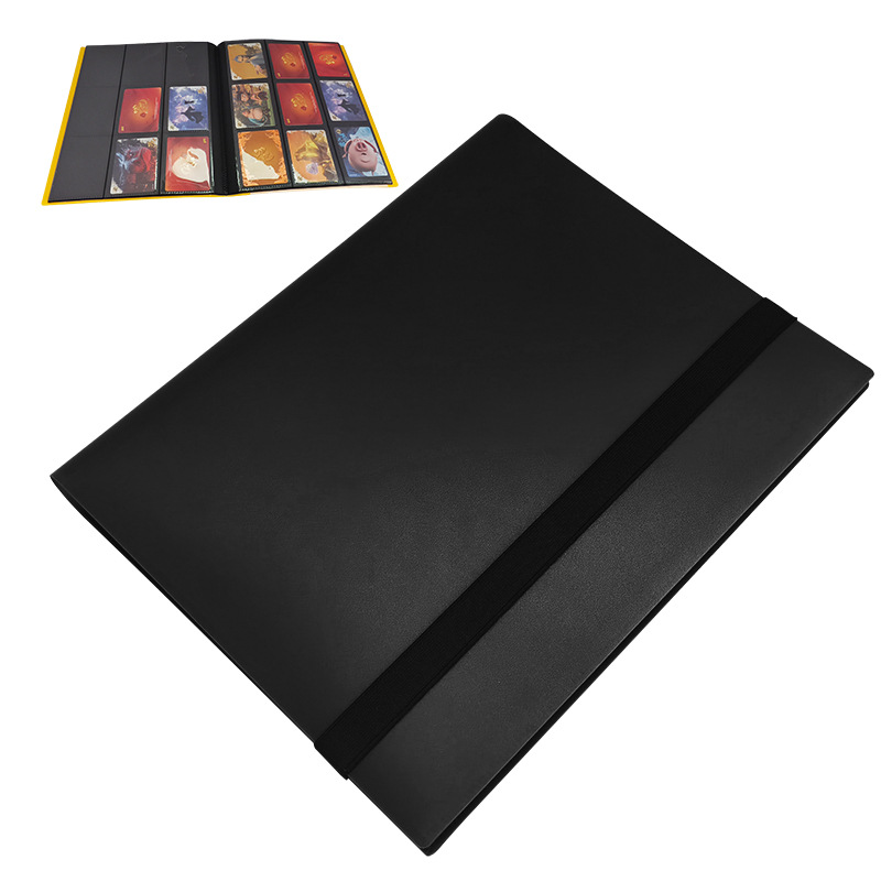Libro de cartas de gran capacidad de nueve cuadrículas Libro de colección de cartas Ultraman Game King PTCG Star Card Book 360 Card Spot