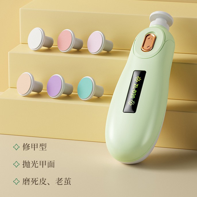 Cross-border nail trimmer electric infant nail grinder for the elderly household nail grinder mini handheld nail grinder