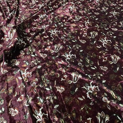 KS 經編數碼印花不倒絨布料冰花絨鑽石絨連衣裙床上用品服裝面料