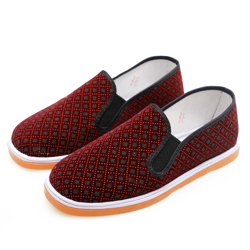Mocassins femme en coton - Ref 3440417 Image 10