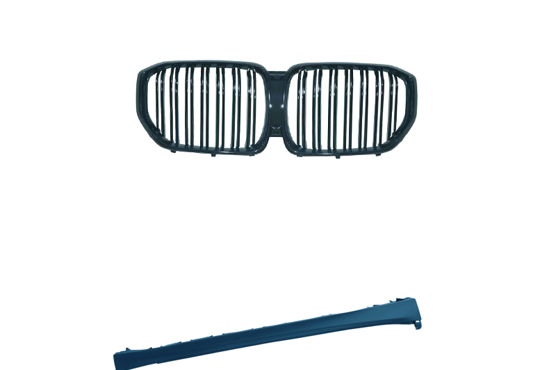 Suitable for Bmw X5G05 Modified to M5 Front and Rear Bumpers, Front Lip, M-Style Horn Rear Wing, Side Skirts, Dual-Bar Grille, Export Modification