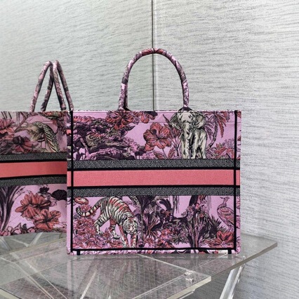 D's Embroidered Canvas Handbag, Handbag, Women's Shoulder Bag, Crossbody Bag, Tote Bag, Large Capacity and High-End D's Embroidered Canvas Handbag, Handbag, Women's Shoulder Bag, Crossbody Bag, Tote Bag, Large Capacity and High-End