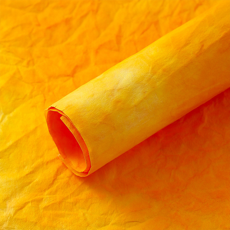 Materiales de embalaje de papel de tinta de tinta de tinta serie de embalaje de flores espesar papel de pliegue buquete de papel de patrón al por mayor