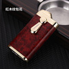 Baicheng Windproof Lighter Aflex high -end cigar special straight metal rocker arms machine creative gifts to send boyfriend