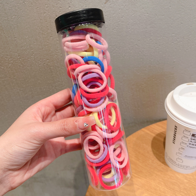 2025 nuevo estilo simple y versátil banda para el cabello sin costuras diadema duradera y de alta elasticidad que no daña el cabello coleta gruesa cuerda para el cabello sombreros