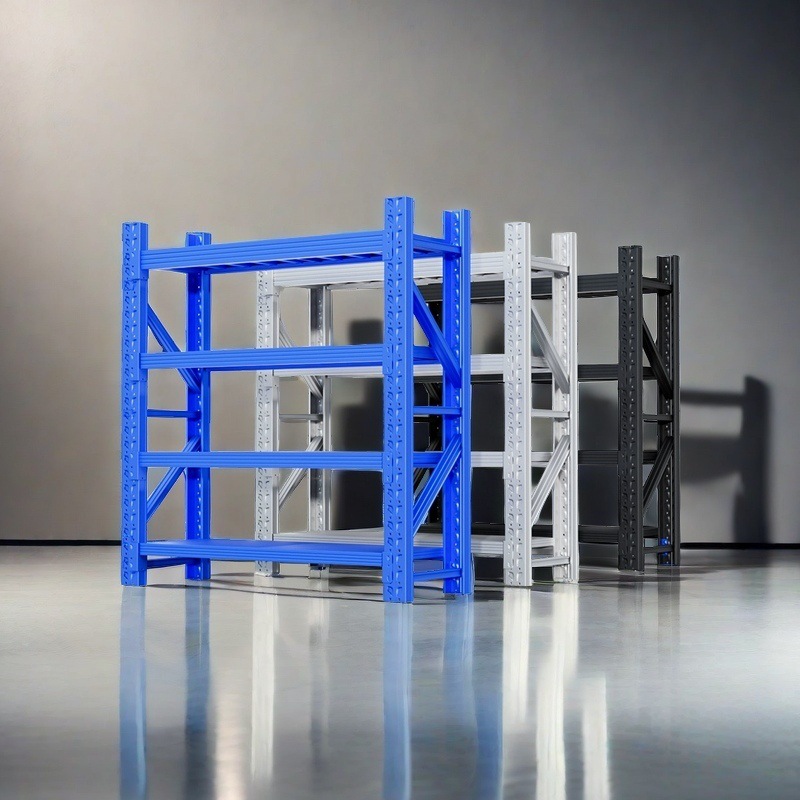 钢制货架加厚承重仓储仓库置物架多层可拆卸库房货架工厂储物架