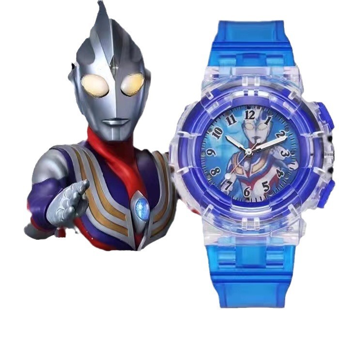 熱い販売ウルトラマン腕時計発光子供用腕時計夜光学生クォーツ時計新しい卸売特別価格クロスボーダー|undefined
