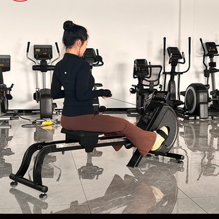 Cross-Border Source Manufacturer Indoor Home Magnetically Controlled Rowing Machine Gym Aerobic Equipment Foldable Wind Resistance Rowing Machine